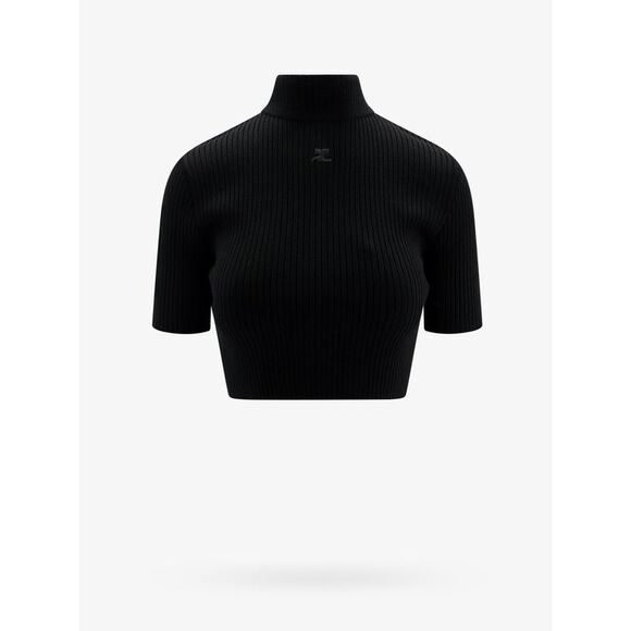 COURREGES - Woman - Black - Top main image 1